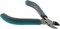The Beadsmith Simply Modern Half Round/Half Flat Nose Pliers, with polished steel head, comfortable contoured grip handles and double-leaf springs, tool for jewelry making